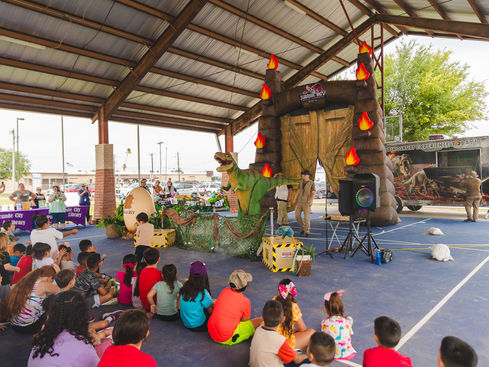 RGC Public Library Kicks-Off 2024 Fun Friday's Series with Jurassic RGV Presentation