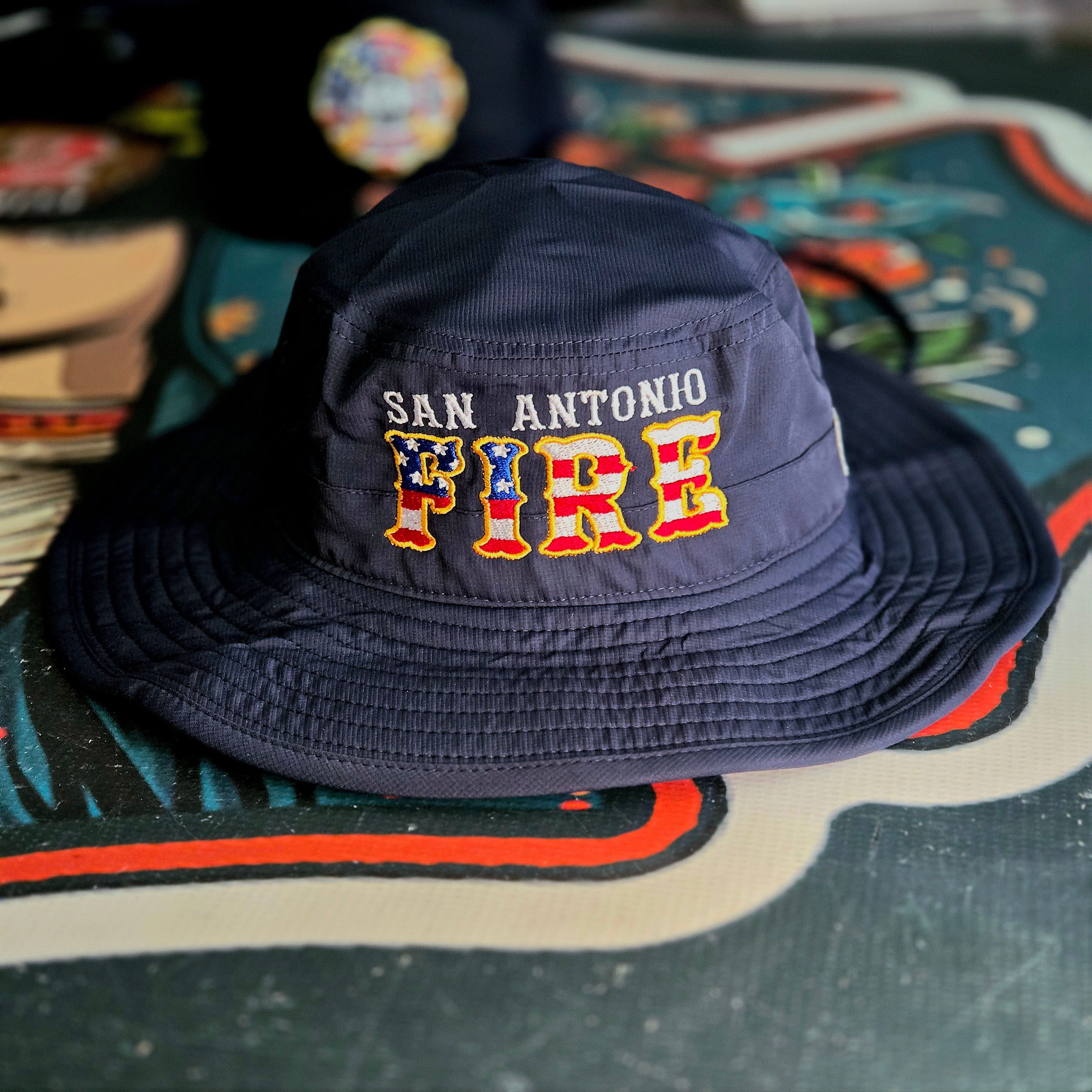US Flag FIRE Boonie Hat
