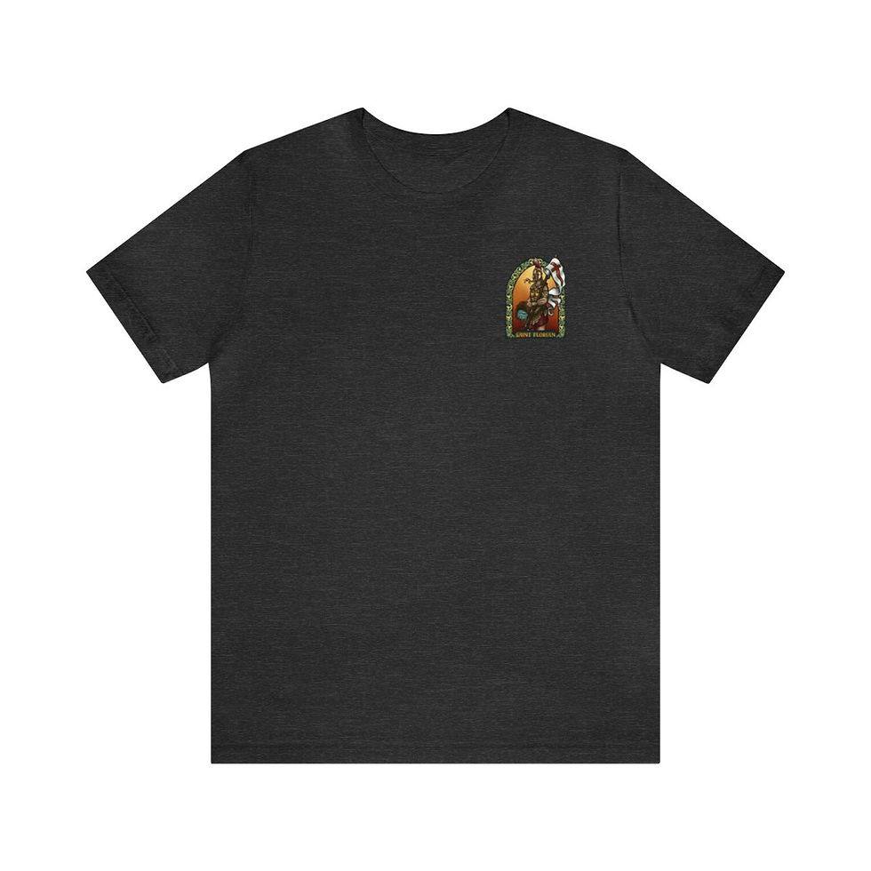 Thumbnail: Saint Florian Unisex Jersey Short Sleeve Tee