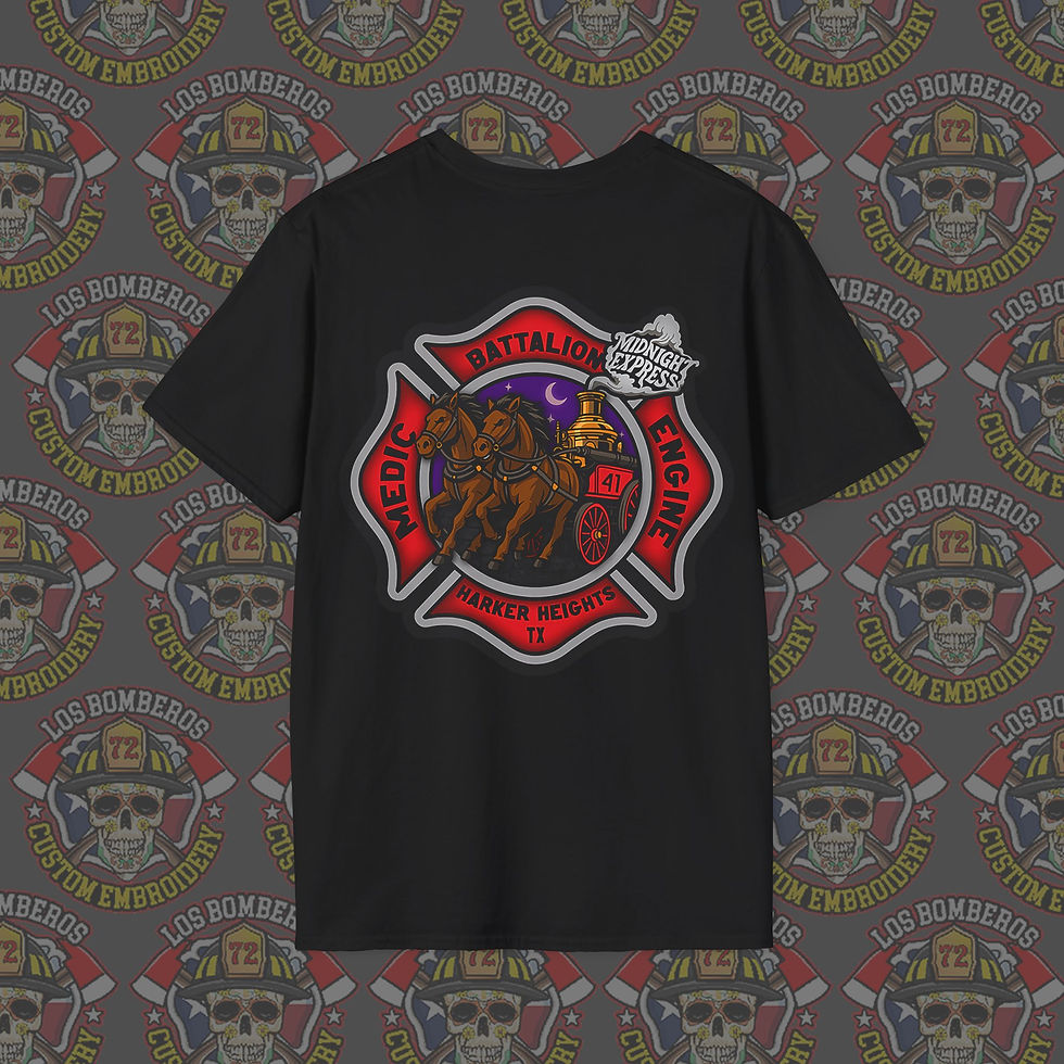 Thumbnail: Harker Heights Station 41 Gildan Unisex Softstyle T-Shirt