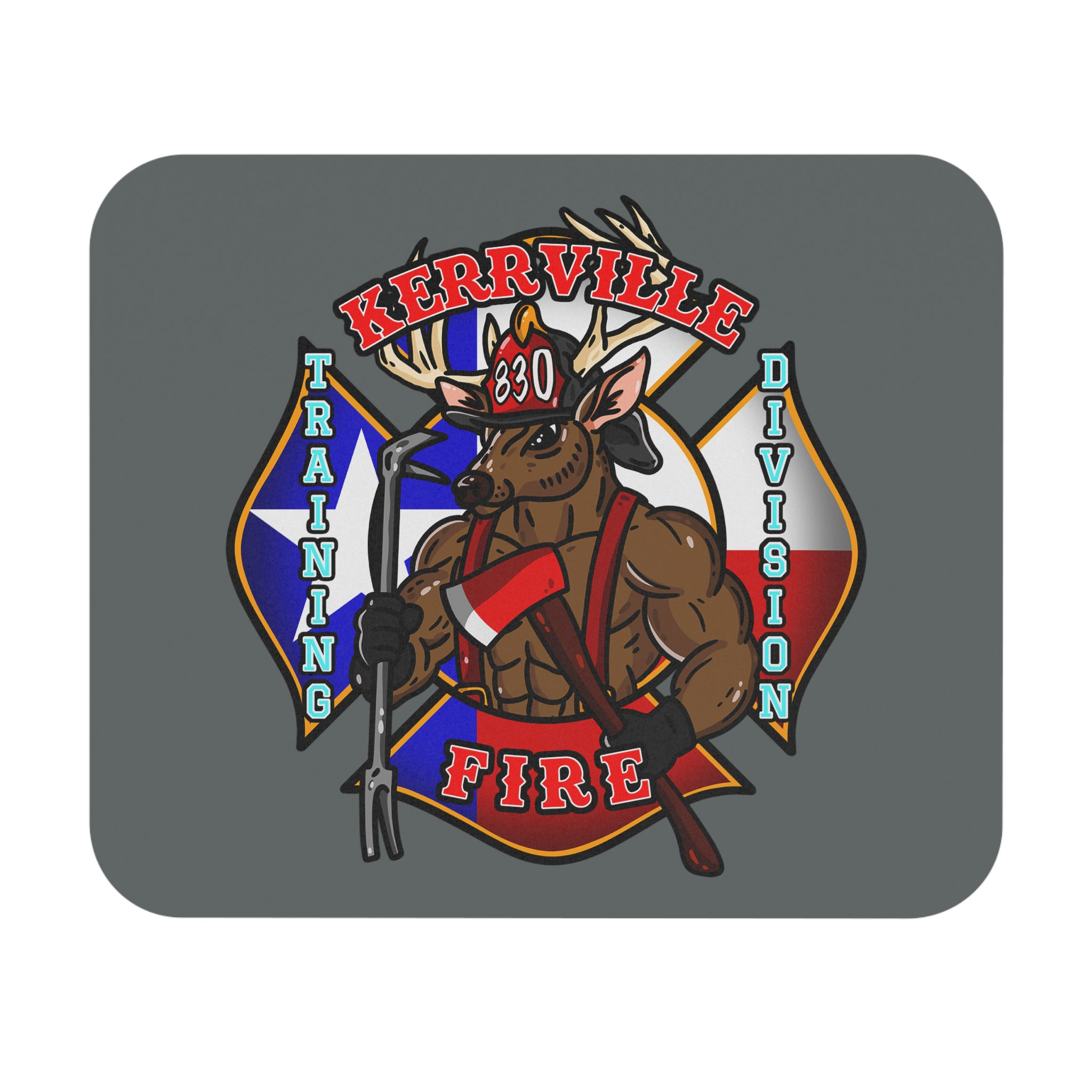Kerrville Fire Training Division Mouse Pad (Rectangle)