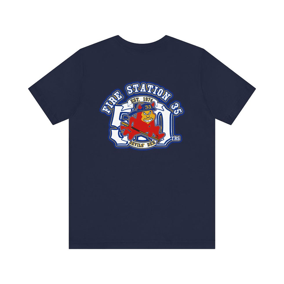 Thumbnail: Station 35 Unisex Jersey Short Sleeve Tee