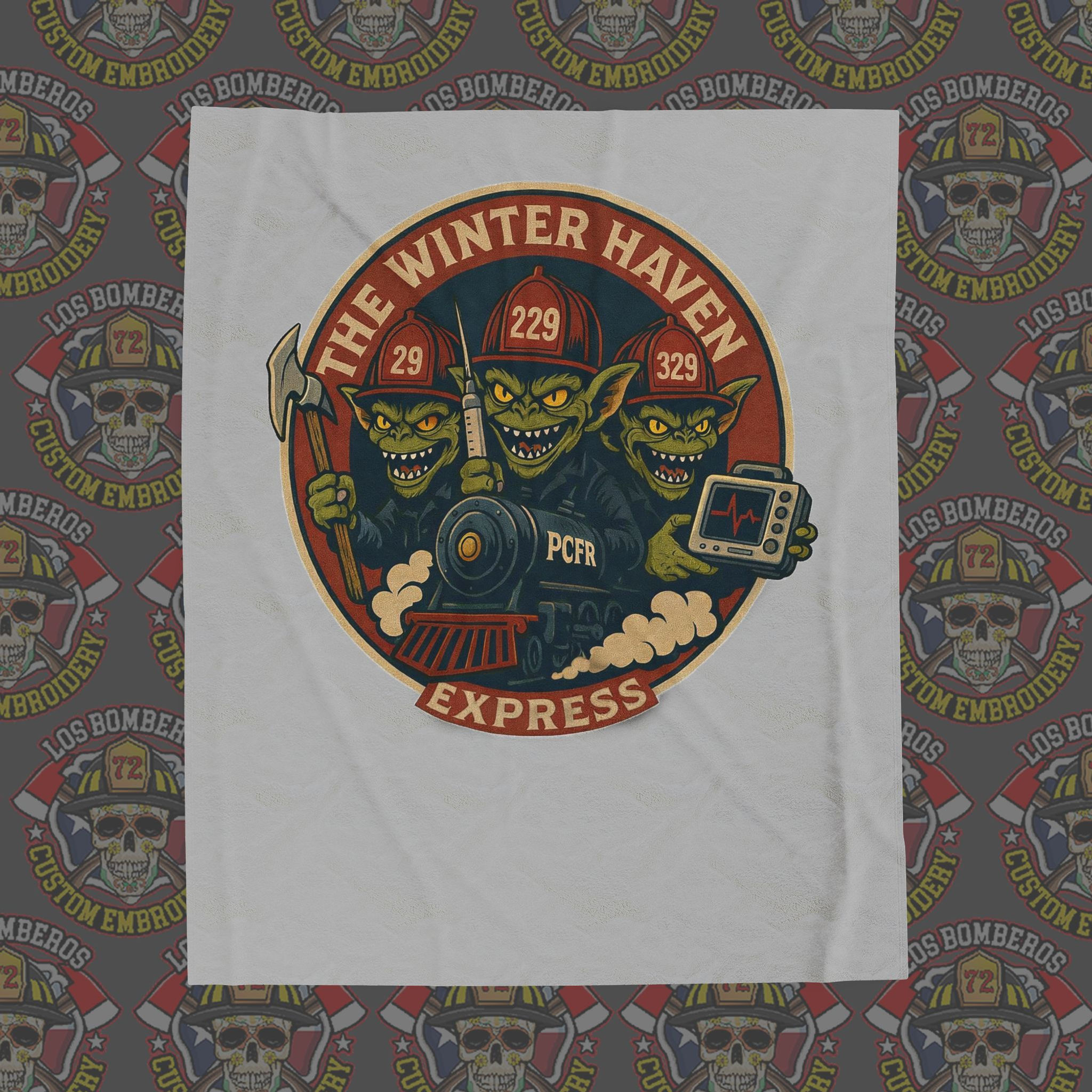 The Winter Haven Velveteen Plush Blanket