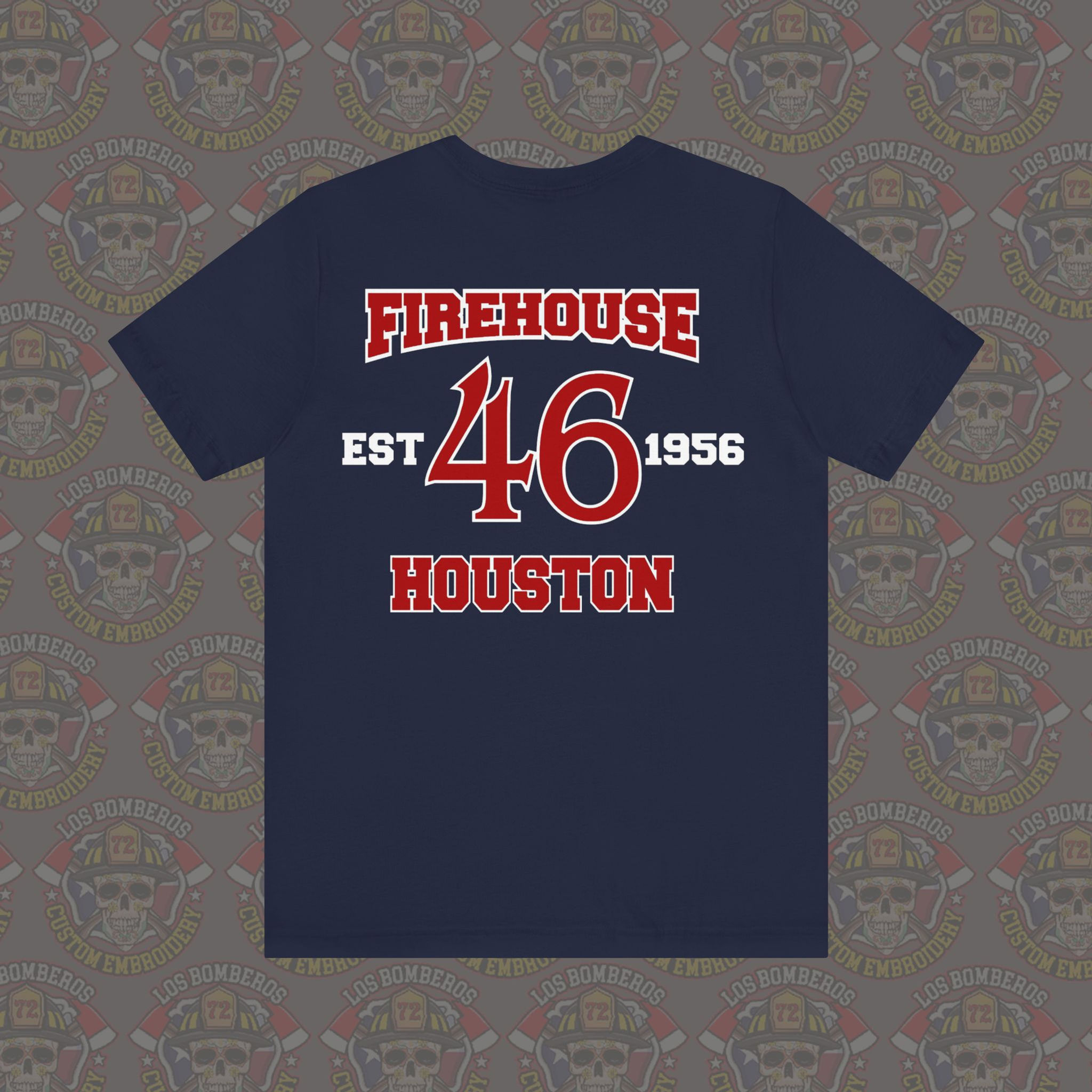 Houston Fire Station 46 Bella+Canvas Unisex Jersey Short Sleeve Tee #1