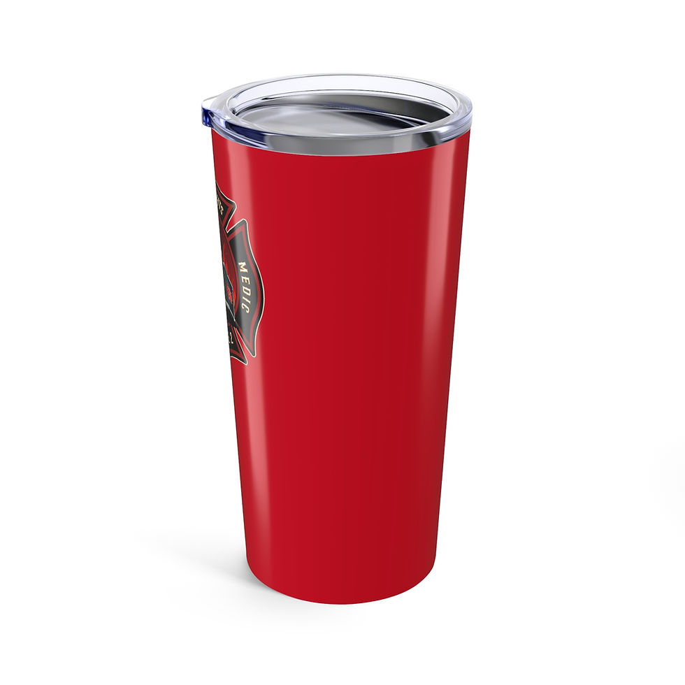 Thumbnail: Harker Heights Station 42 Dark Red Tumbler 20oz