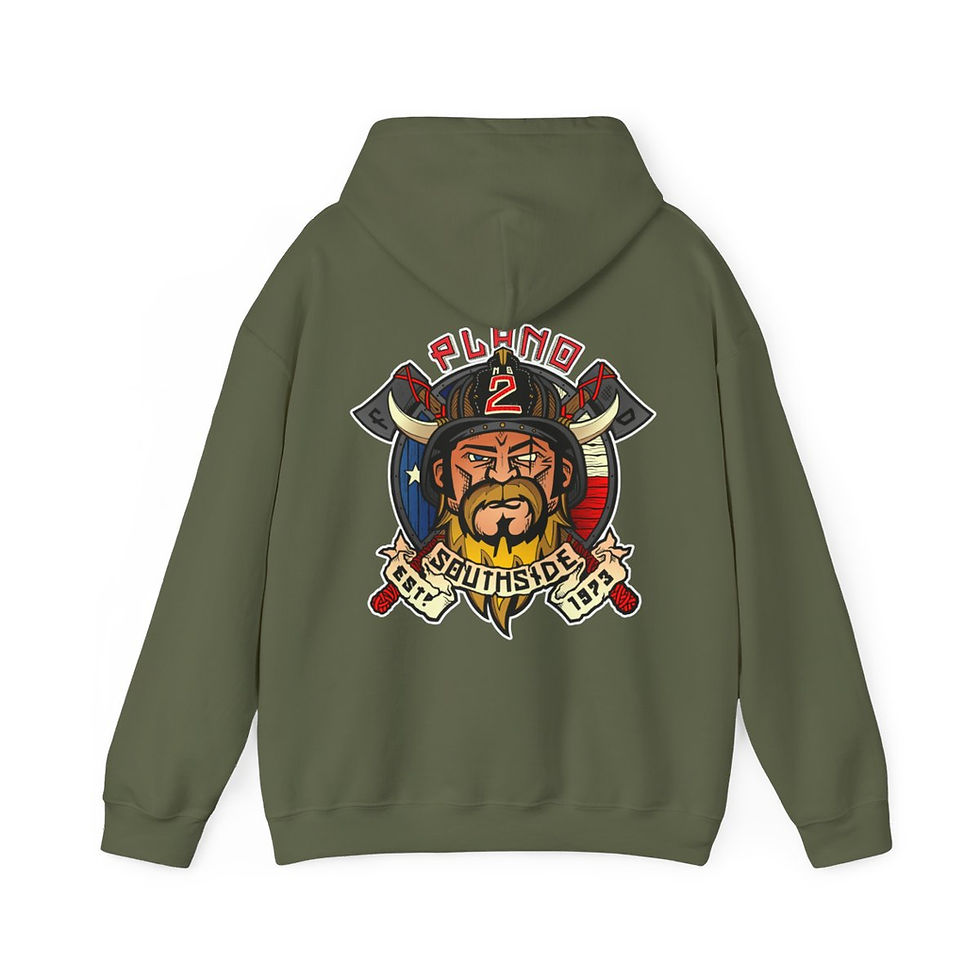 Thumbnail: Plano Unisex Heavy Blend™ Hooded Sweatshirt
