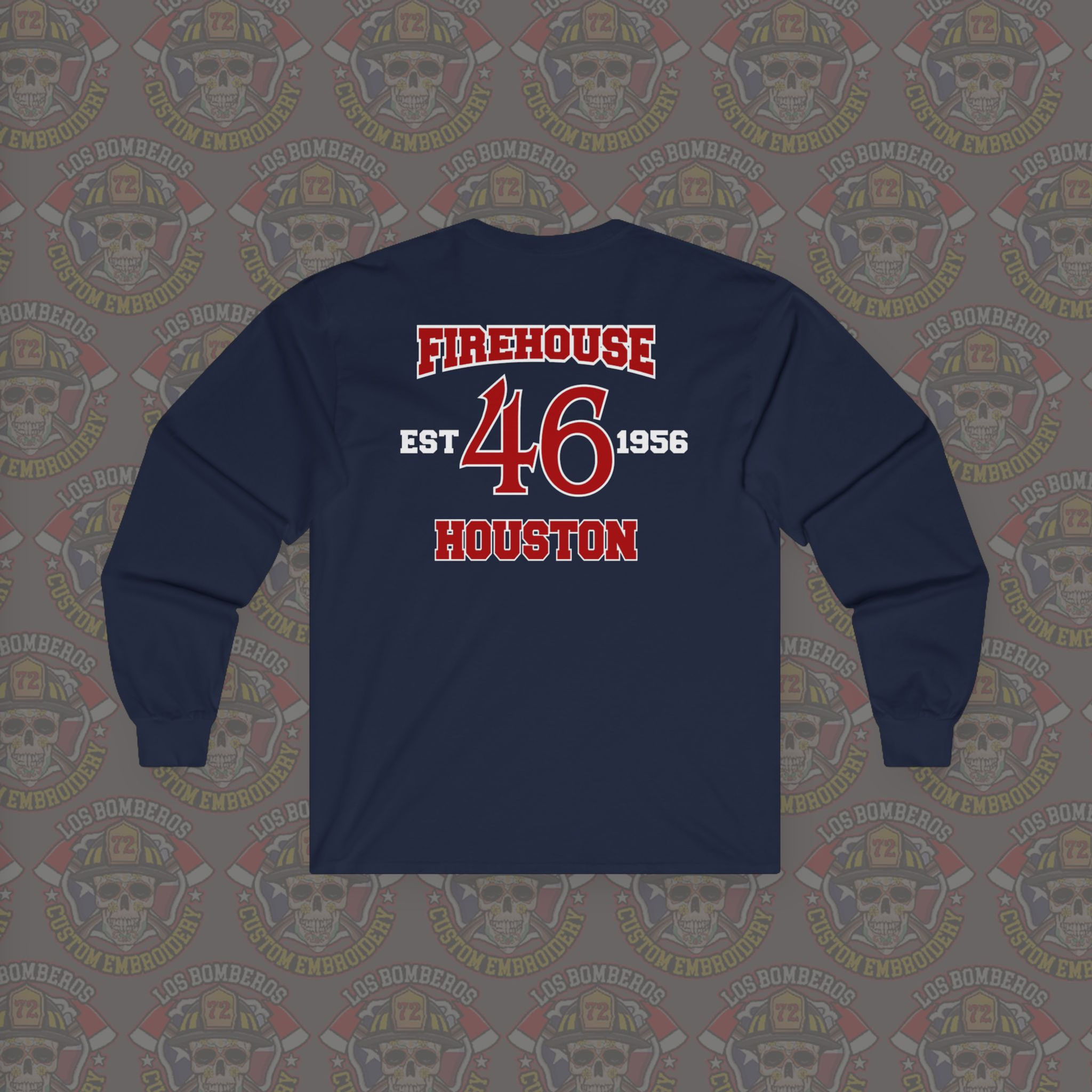 Houston Fire Station 46 Unisex Ultra Cotton Long Sleeve Tee #1
