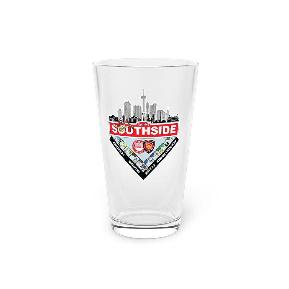 Thumbnail: SAFD Station 22 Pint Glass, 16oz
