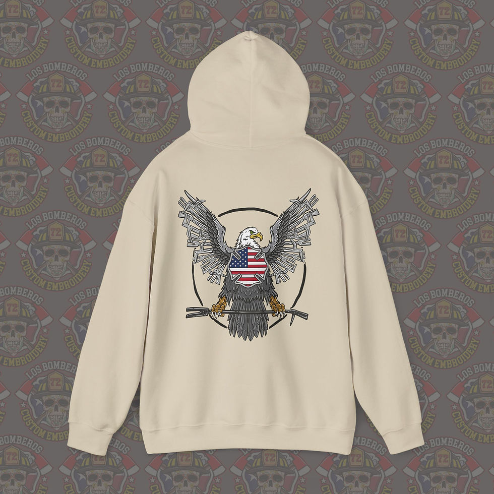 Thumbnail: American Eagle #2 Unisex Heavy Blend™ Hooded Sweatshirt