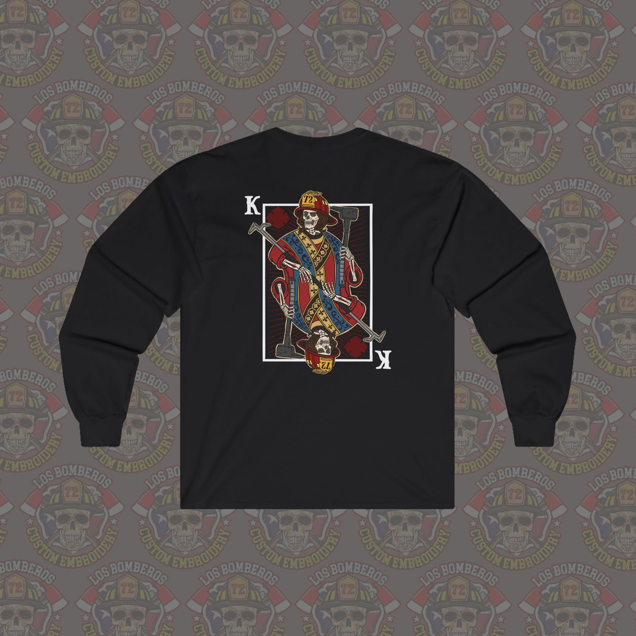 King Card 2024 Design Unisex Ultra Cotton Long Sleeve Tee