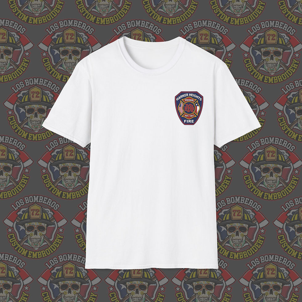 Thumbnail: Harker Heights Station 41 Gildan Unisex Softstyle T-Shirt