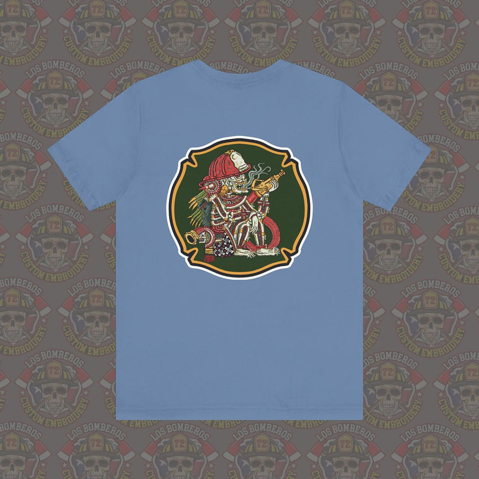 Thumbnail: Aztec Firefighter Maltese Cross Unisex Jersey Short Sleeve Tee