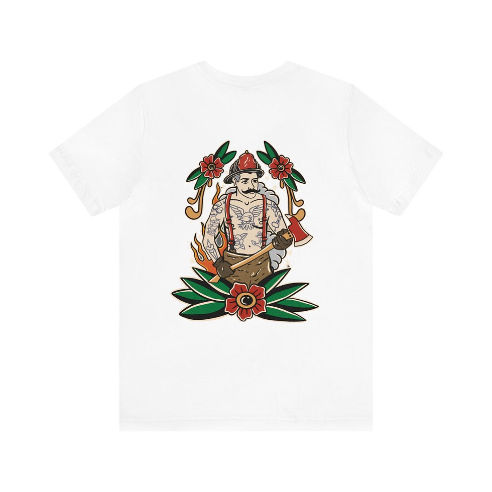 Thumbnail: The Firefighter Unisex Jersey Short Sleeve Tee