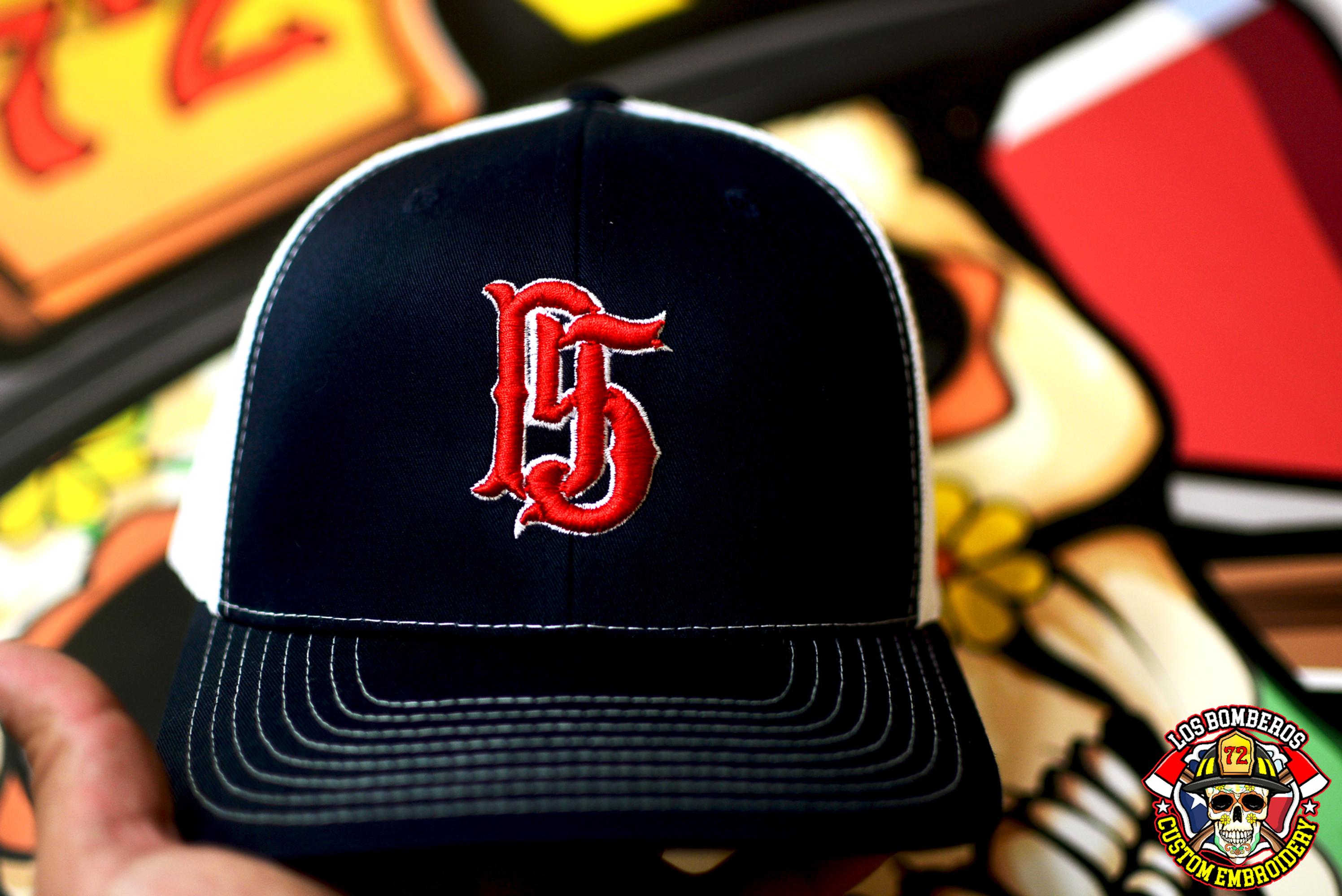 Bexar County D5 Interlock Lettering - Richardson 112