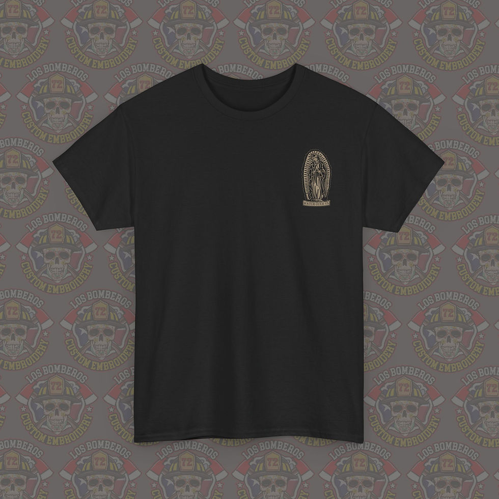 Thumbnail: La Virgin Watch Over Us Gildan Unisex Heavy Cotton Tee