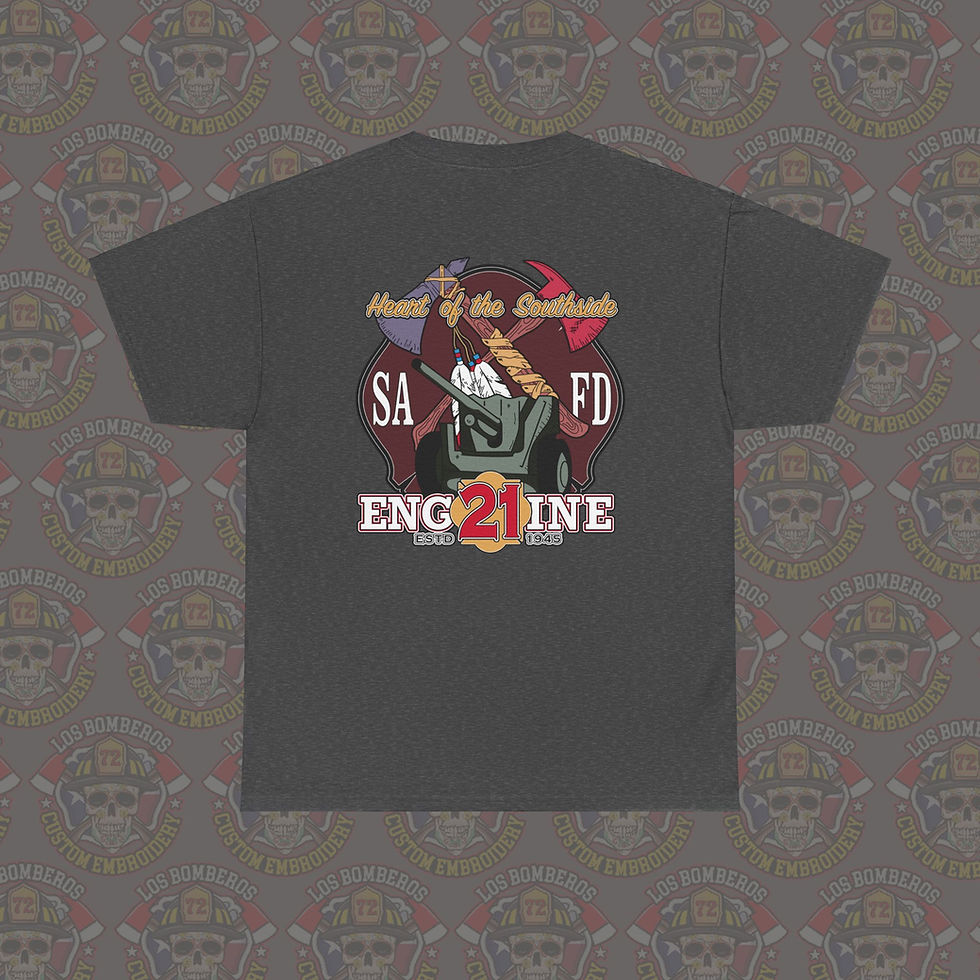 Thumbnail: SAFD 21 - Gildan Unisex Heavy Cotton Tee