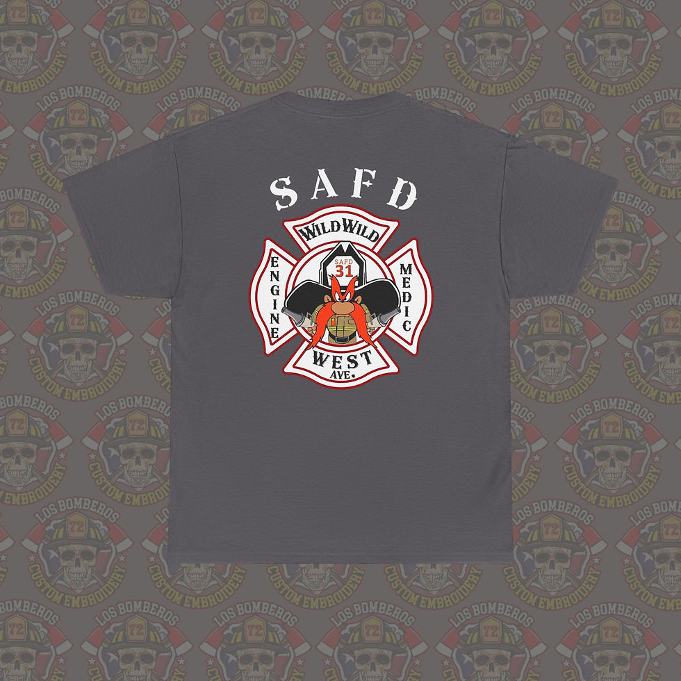 Thumbnail: SAFD Station 31 Gildan Unisex Heavy Cotton Tee