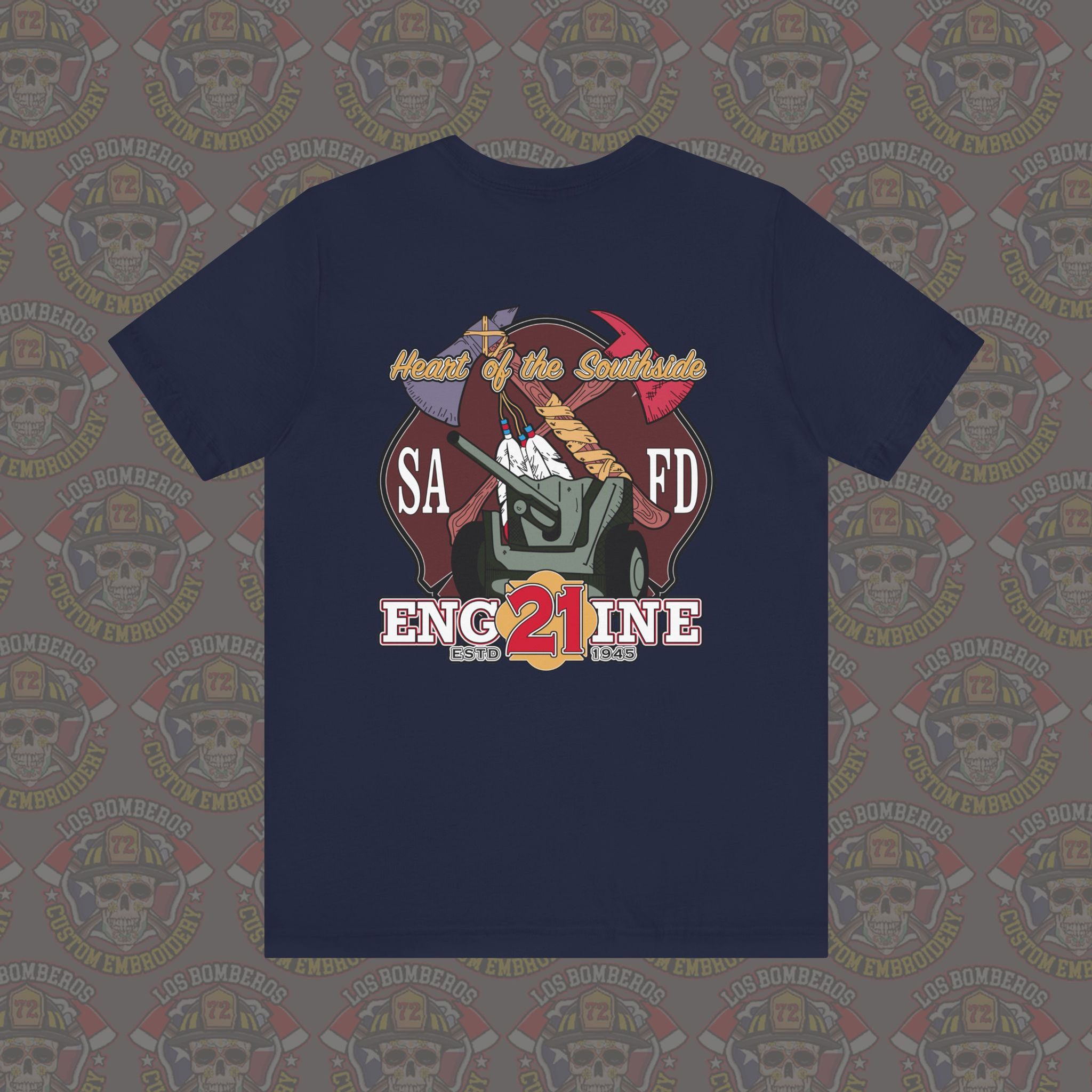 SAFD 21 - Bella+Canvas Unisex Jersey Short Sleeve Tee