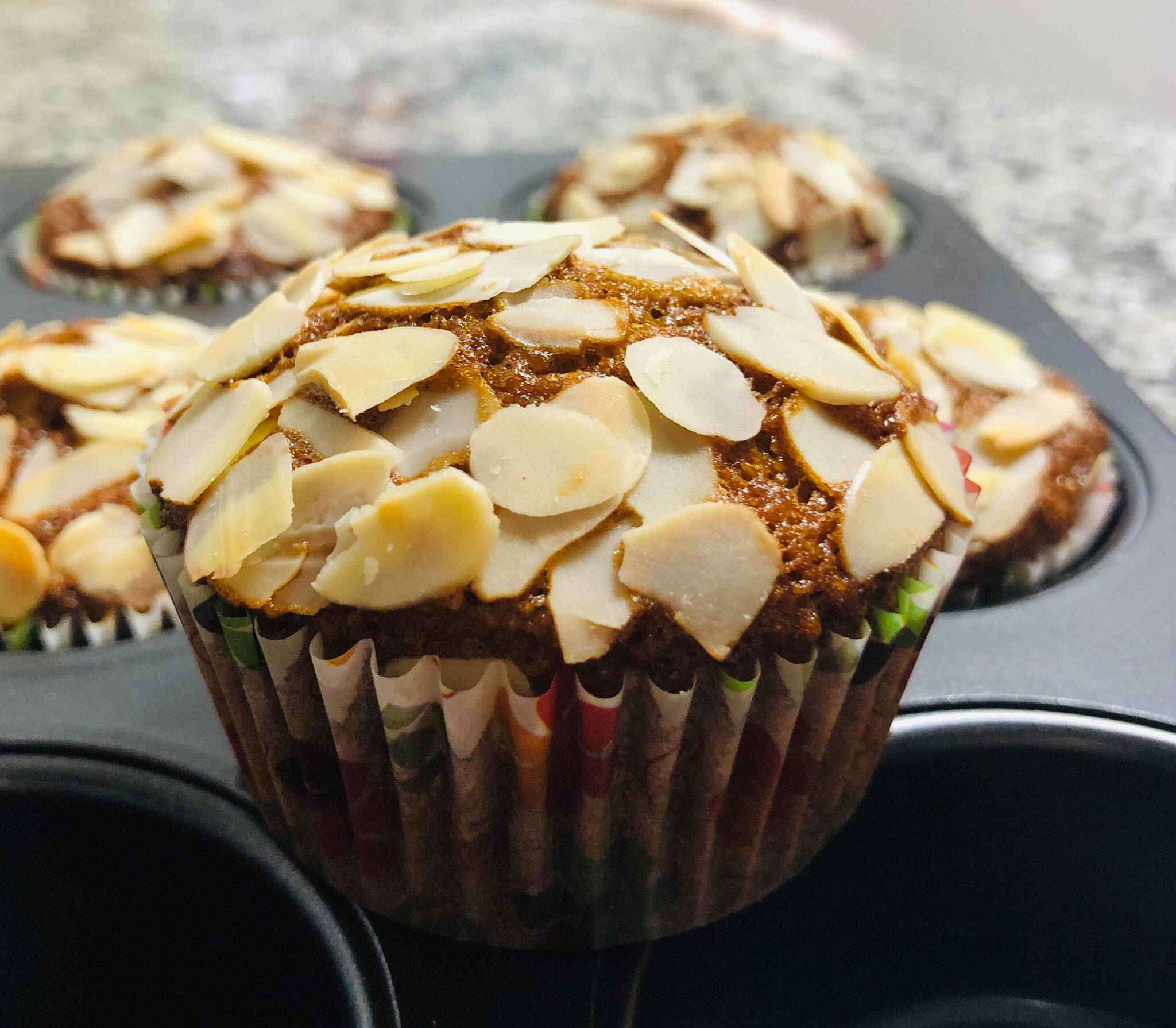 (6's) Carrot Date Cupcake