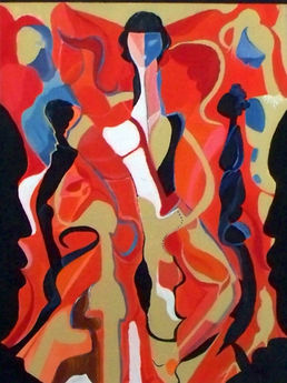 Meditating on figurative recognition 12x16