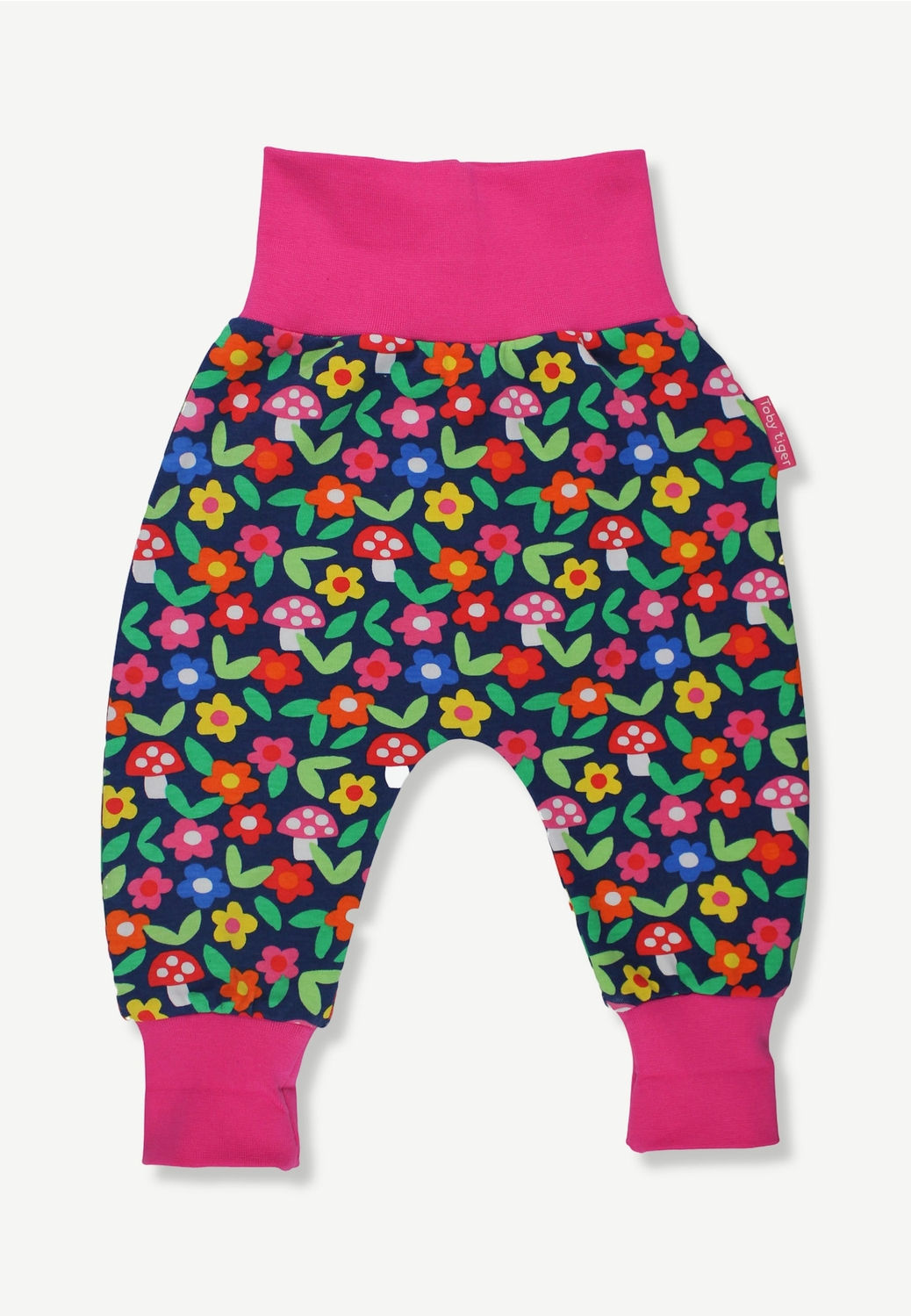 Toby Tiger Flower Print Yoga Pants