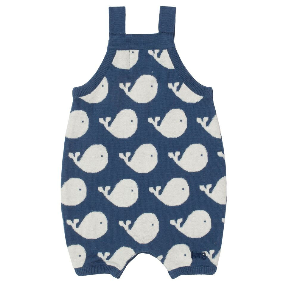 Thumbnail: Kite Knitted Whale Dungarees