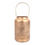 Thumbnail: Large Golden Luxe Metal Cut Lantern 19cm