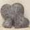 Thumbnail: Grey Wash Rattan Heart 25cm