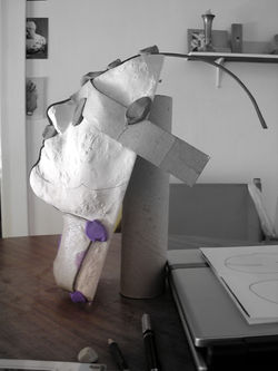 "transparente Pensamiento" (Maqueta).