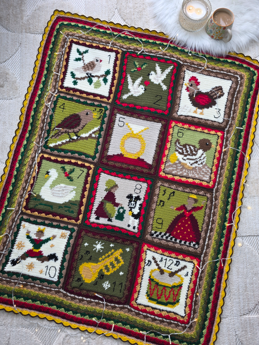 Stylecraft - 12 Days of Christmas CAL by EmKat Crochet