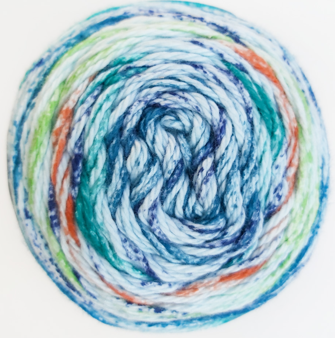 James C Brett Cotton Waves - Hint of Autumn (WV08) 100g