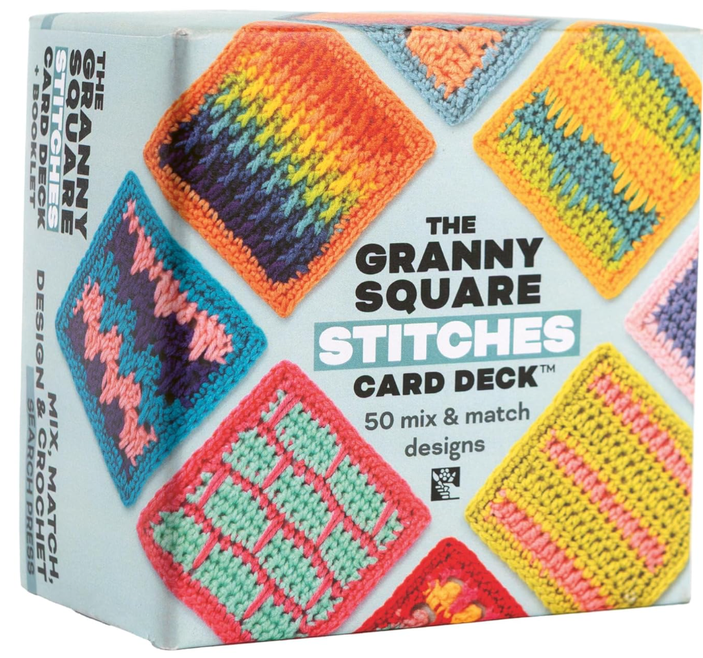 The Granny Square Stitches Card Deck - Claire Montgomerie
