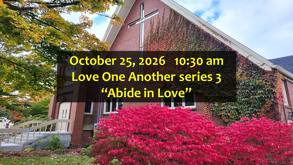 Abide in Love
