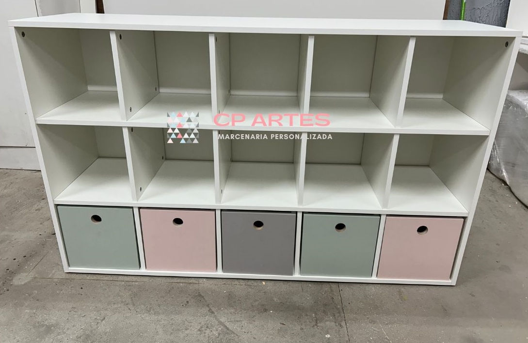 Organizador + 5 caixotes ( Sob Consulta )