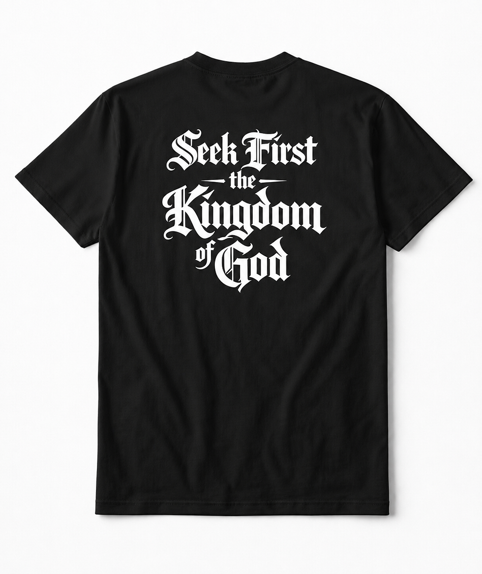 Thumbnail: SEEK FIRST KINGDOM GOD TEE