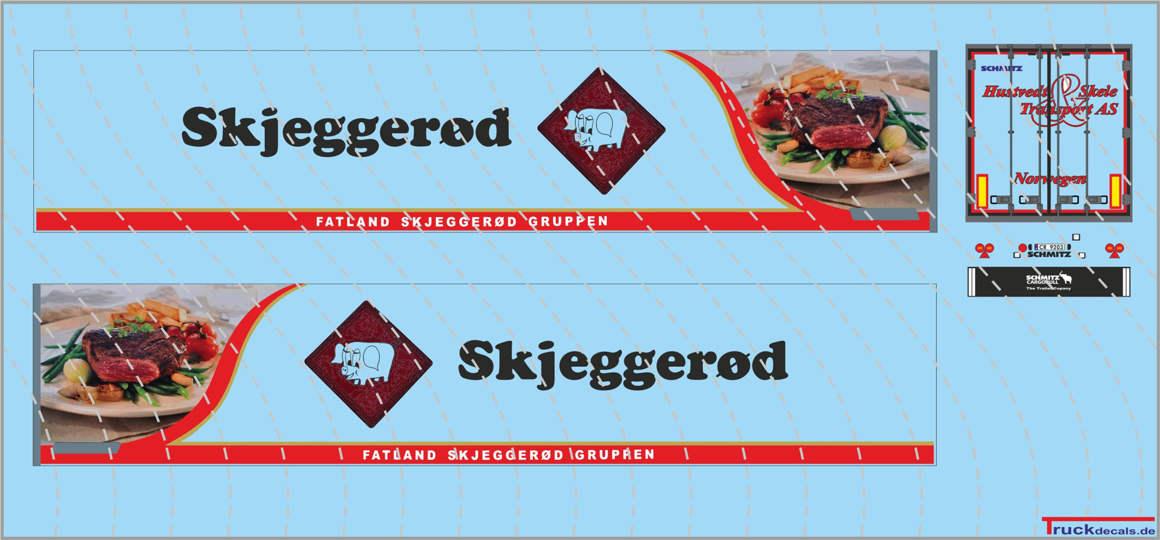 Hustvedt refrigerated trailer