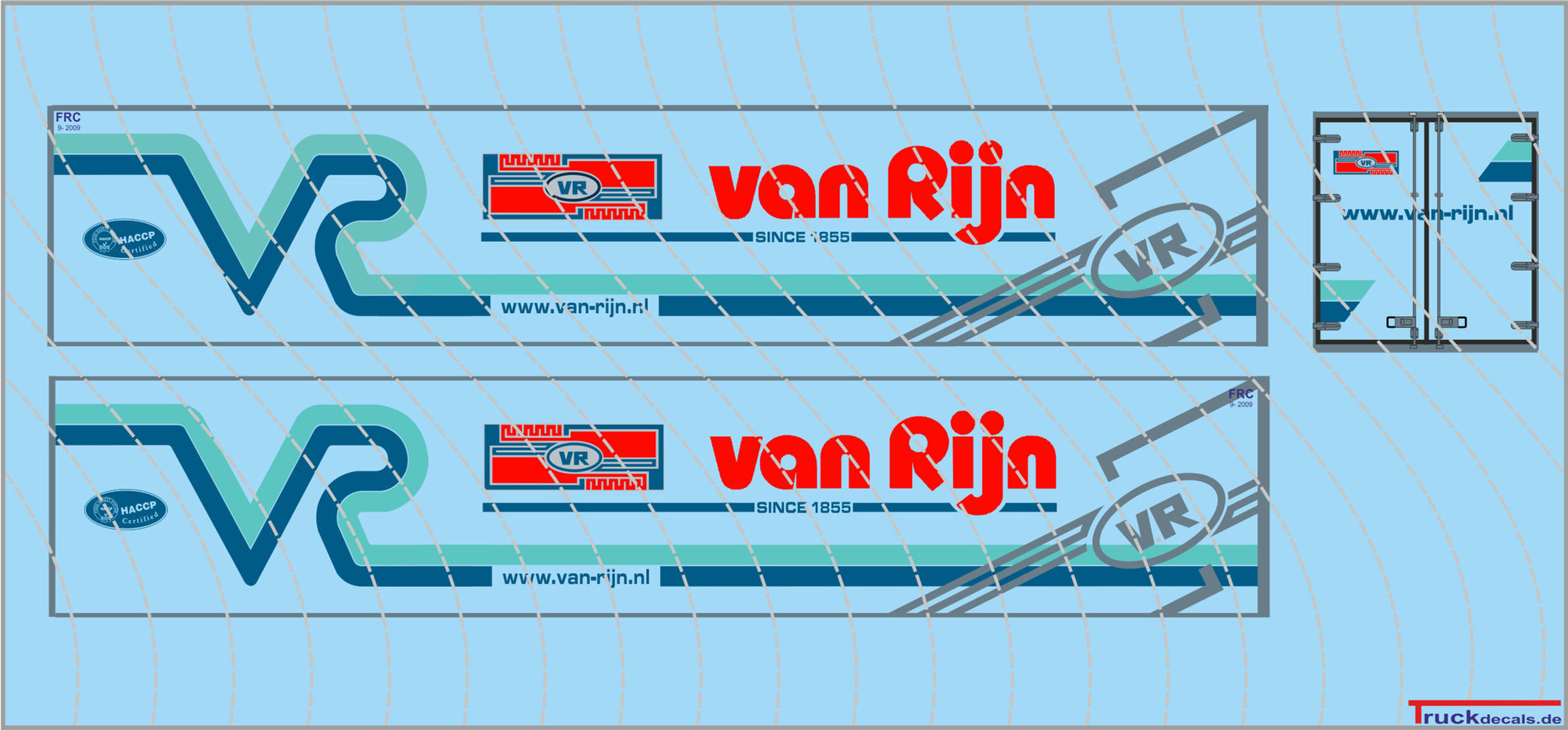 van Rijn refrigerated box trailer