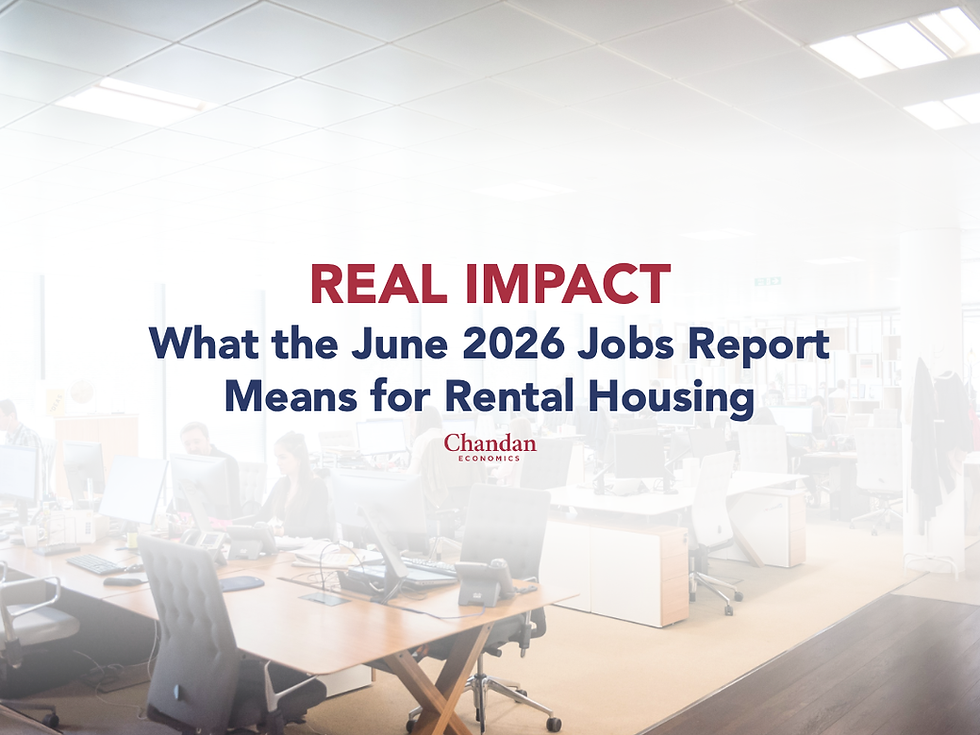 What the June 2026 Jobs Report Means for Rental Housing