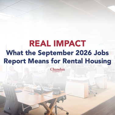 Real Impact: What the September 2026 Jobs Report Means for Rental Housing