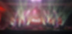 Hotel event production with LED screen stage lighting and audio system