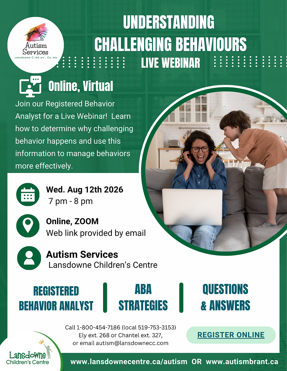 Understanding Challenging Behaviour Live Webinar