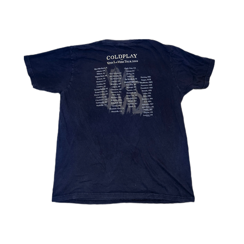 Coldplay - Viva La Vida Tour - 2008 (XL) Vintage T-Shirt