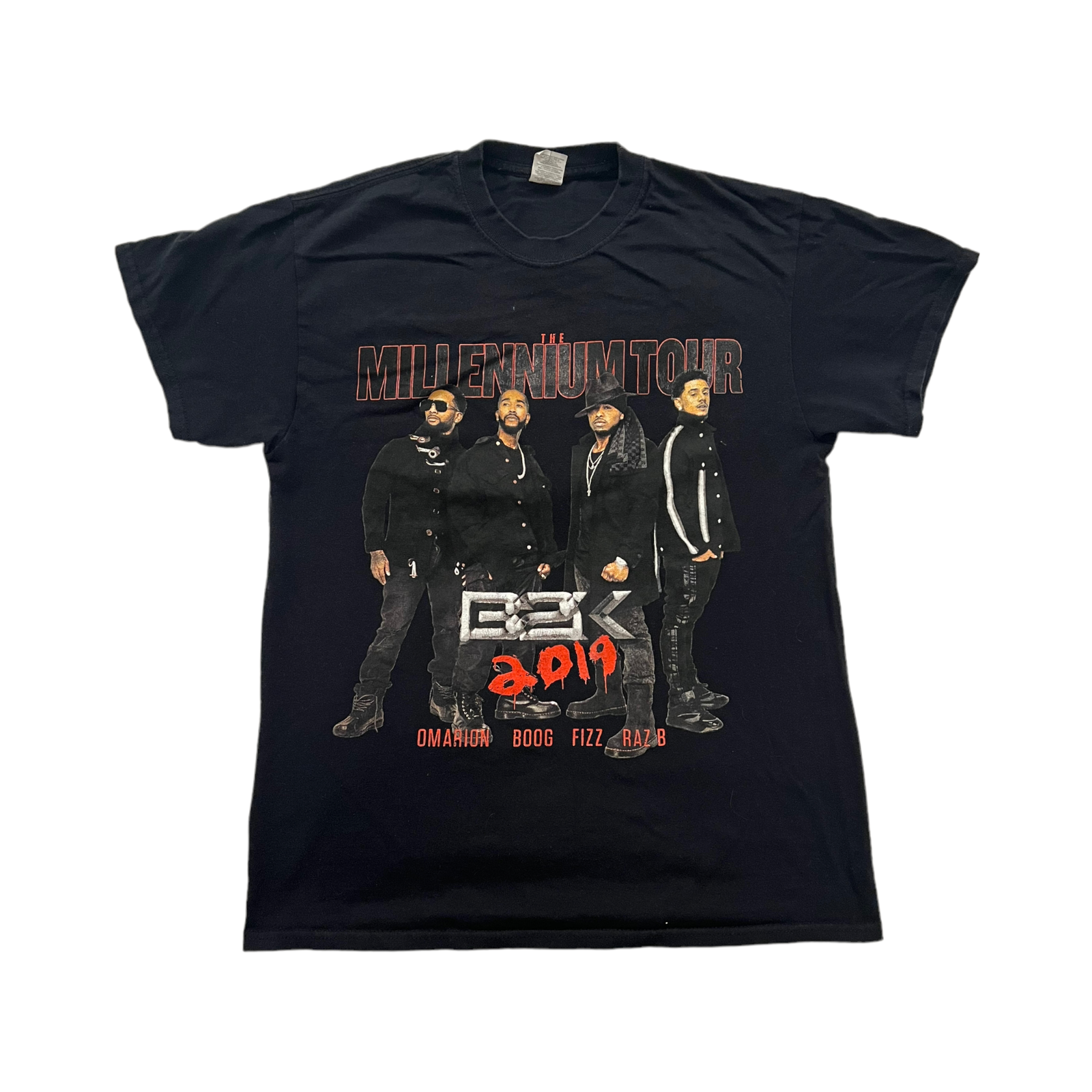 B2K - Millenium Tour w/ Pretty Ricky, Chingy - 2019 (L) Vintage T-Shirt