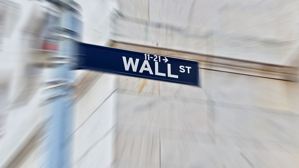 A Wall Street sign reminds investors of the risks of securities fraud and why filing a claim may be necessary to recover losses.