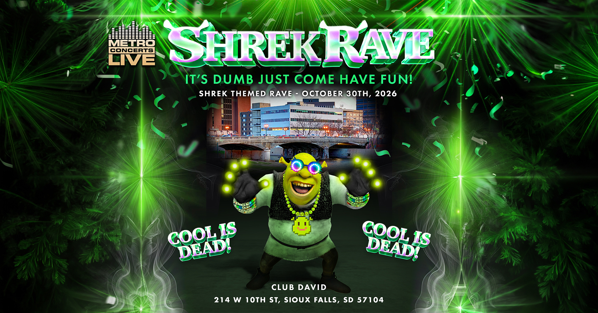 SHREK RAVE at Club David