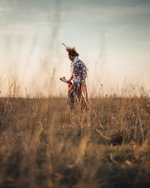 Osage Straight Dancer by Cody Hammer