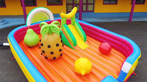 Miniature : structure gonflable corbeille de fruits location château gonflable pour fête enfants