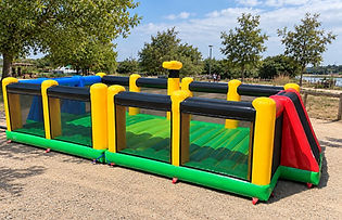 Crazy Ball, jeu d’équipe gonflable autour du ballon – Cantiani Festa
