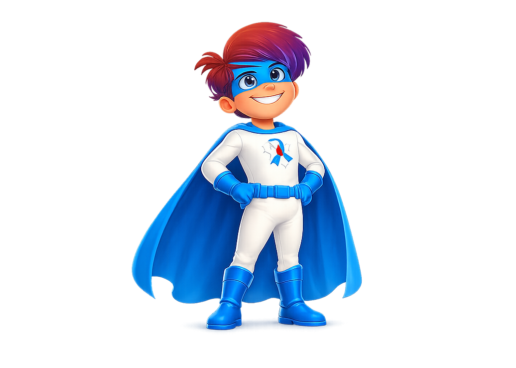 Childrens Book for T1D, SUPERHEROS 