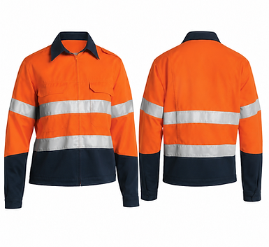 Orange/Navy
Flame-Resistant Jacket